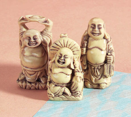 Happy Buddhas. - Click on image to see a bigger picture.