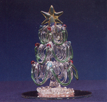 Spun-Glass Tree - Click on image to see a bigger picture.