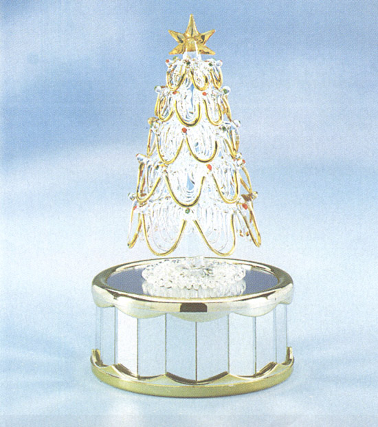 Spun-Glass Christmas Tree - Click on image to see a bigger picture.