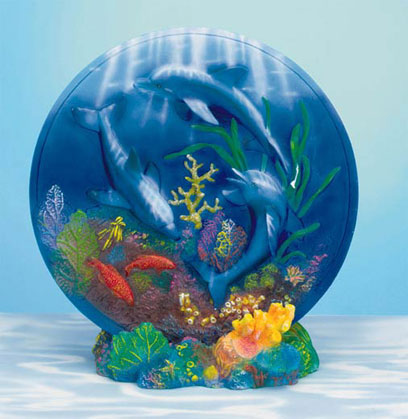 Porcelain Dolphins - Click on image to see a bigger picture.