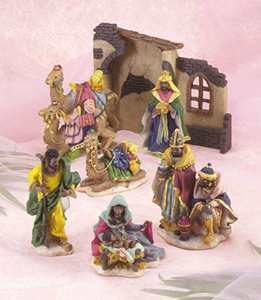 African American Nativity Set - Click on image to see a bigger picture.