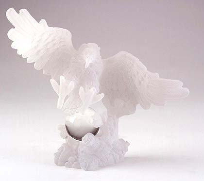 Eagle And Crystal Ball - Click on image to see a bigger picture.