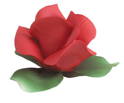 Red Rose Candle Holder - Click on image to see a bigger picture.