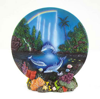 Frolicsome Dolphins - Click on image to see a bigger picture.