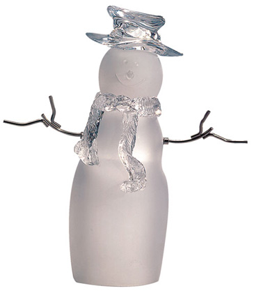Acrylic Snowman - Click on image to see a bigger picture.