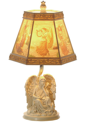 Angel and Lyre - Click on image to see a bigger picture.